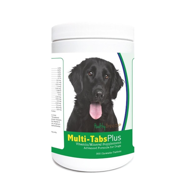 Healthy Breeds Flat Coated Retriever Multi-Tabs Plus Chewable Tablets, 365PK 840235122720 - main
